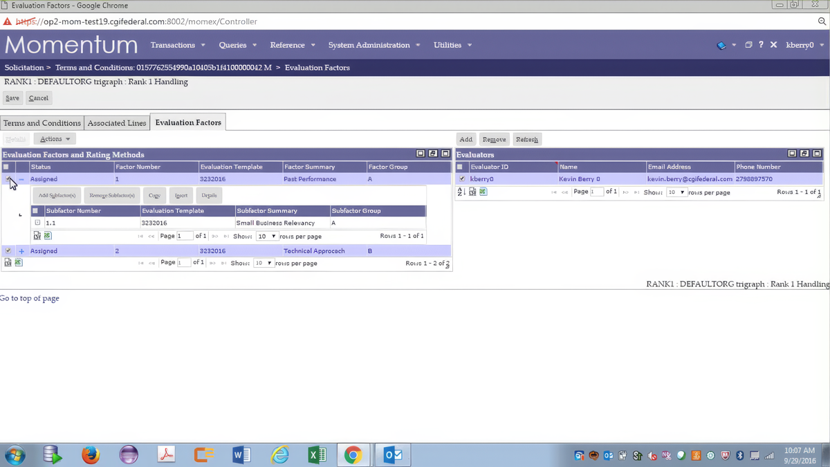 Screenshot of an old enterprise software interface with dense menus and poor hierarchy, illustrating the complexity and usability issues before the redesign.